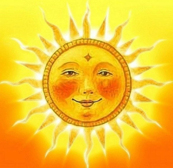 Сказочное солнце