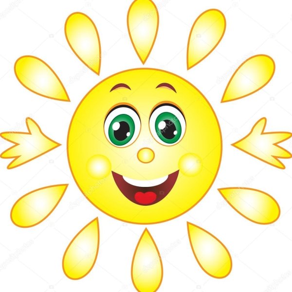 Маска солнышко для детей