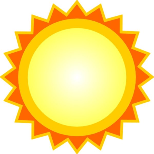 Форма солнца