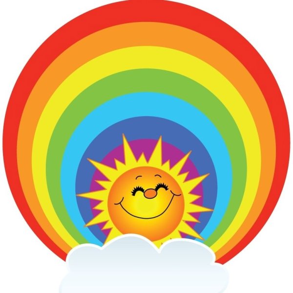 Радуга и солнце