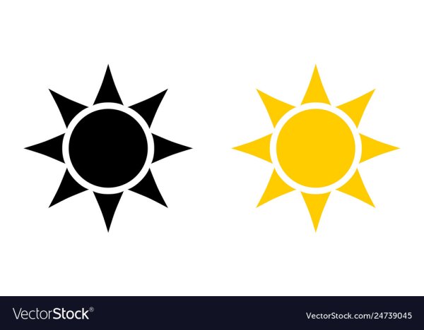 Солнышко с треугольными лучиками