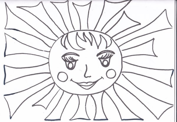 Трафареты на тему лето