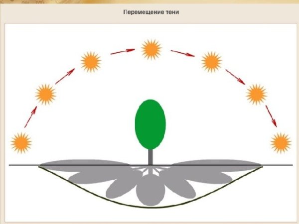 Движение солнца для детей