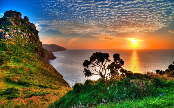 Красивый рассвет