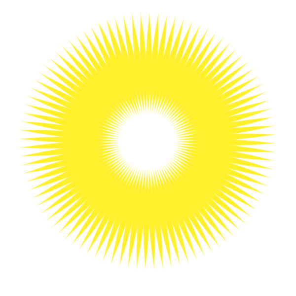 Лучи солнца