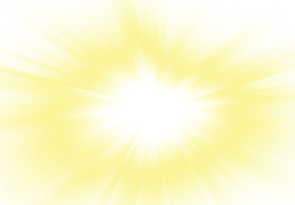 Солнечные лучи на прозрачном фоне