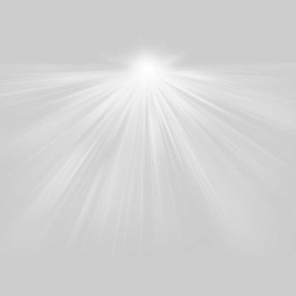 Лучи солнца на белом фоне