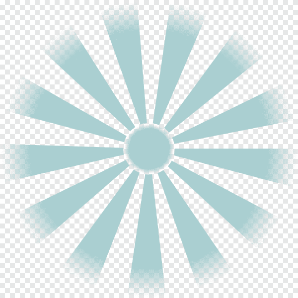 Круг с лучами