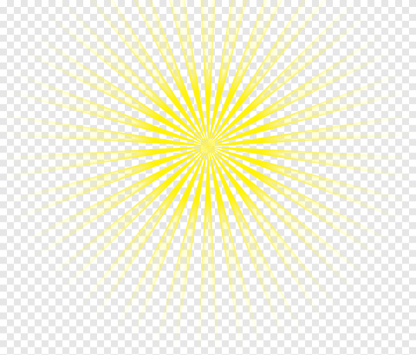 Лучи солнца для фотошопа на прозрачном фоне