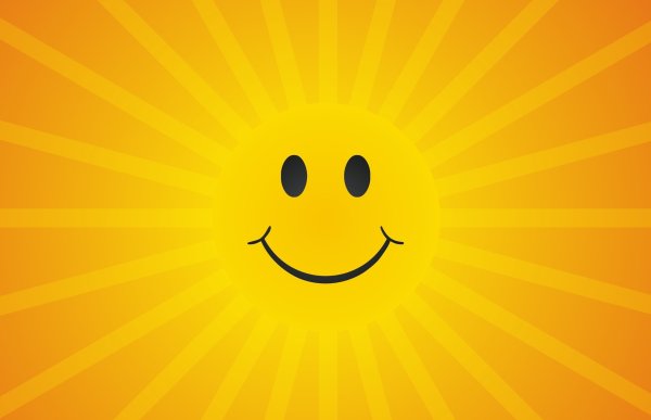 Солнце улыбка