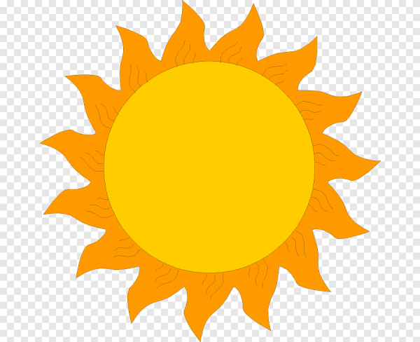 Солнышко мультяшное