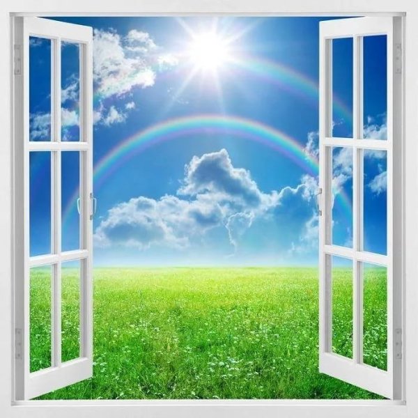 Открытое окно