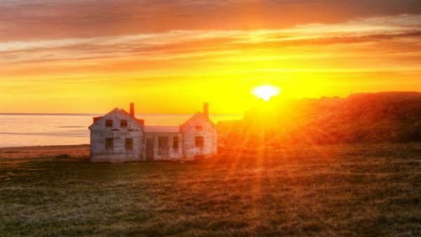 Дом восходящего солнца арт