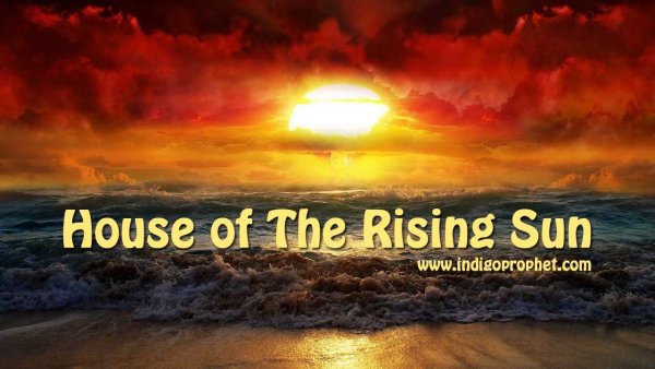 Закат в деревне