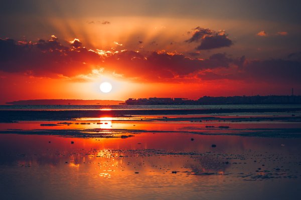 Нарисовать пейзаж Японии