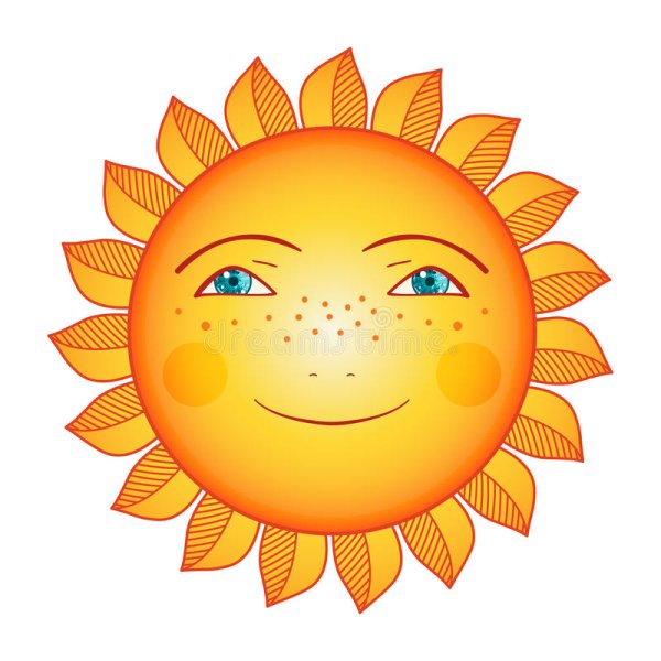 Солнце с веснушками