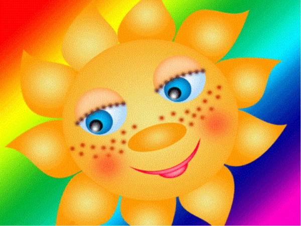 Солнце с веснушками