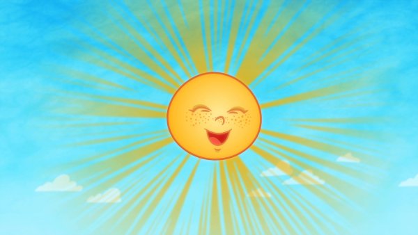 Солнце с веснушками