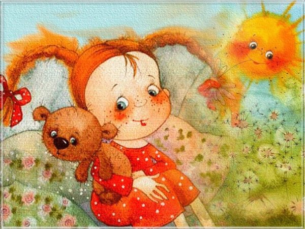Солнышко с веснушками