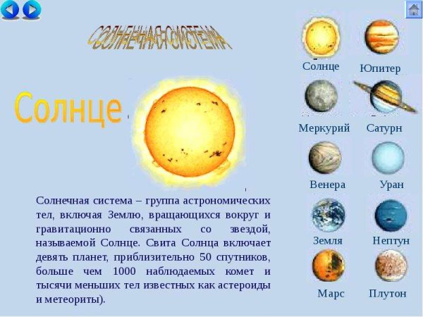 Планета солнце