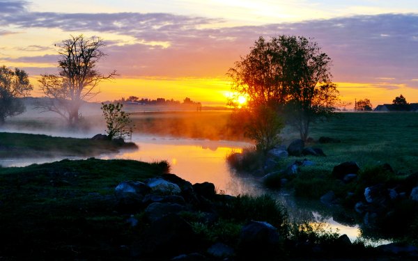 Природа закат