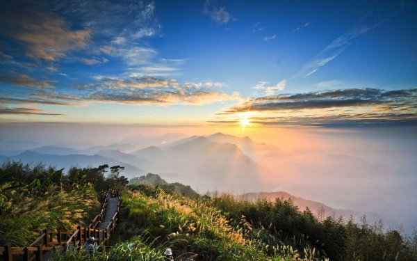 Природа рассвет