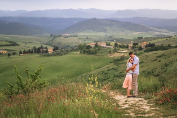 Восход в Тоскане