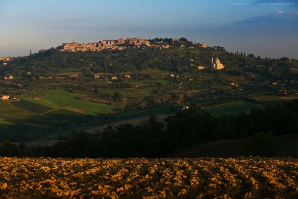 Фотосессия Тоскана девушки