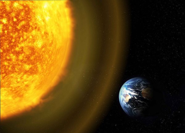 Излучение солнца