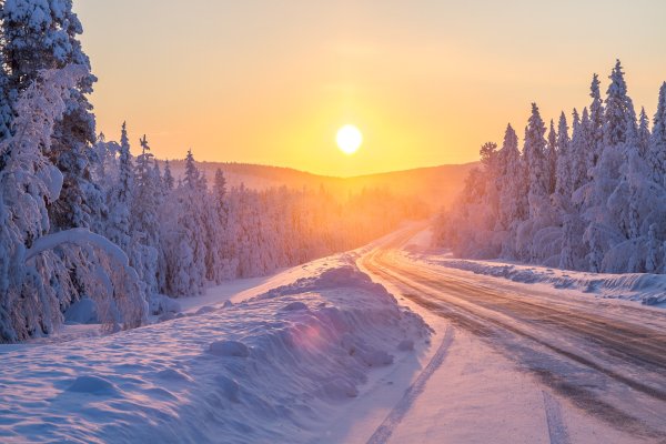 Солнечный зимний день