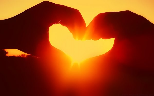 Сердце на закате