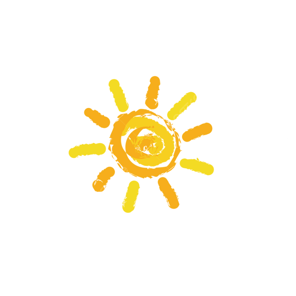 Солнце вектор детская