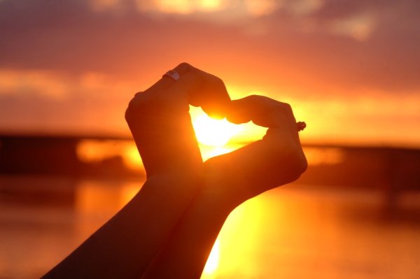 Солнышко с сердечком