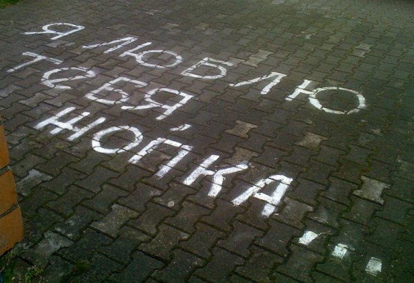 Я тебя люблю солнышко моё