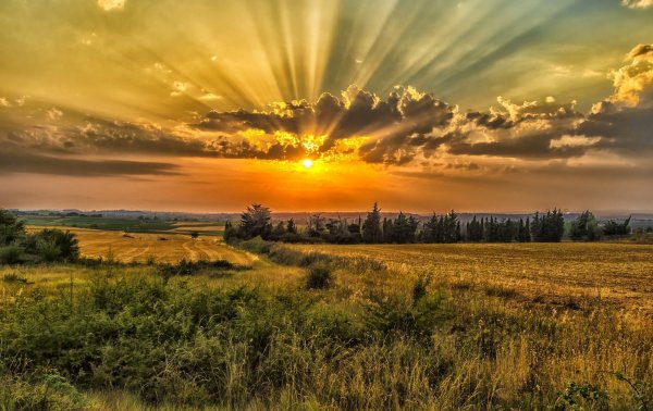 Природа солнце