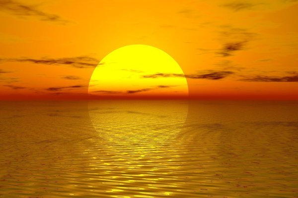 Солнце рассвет