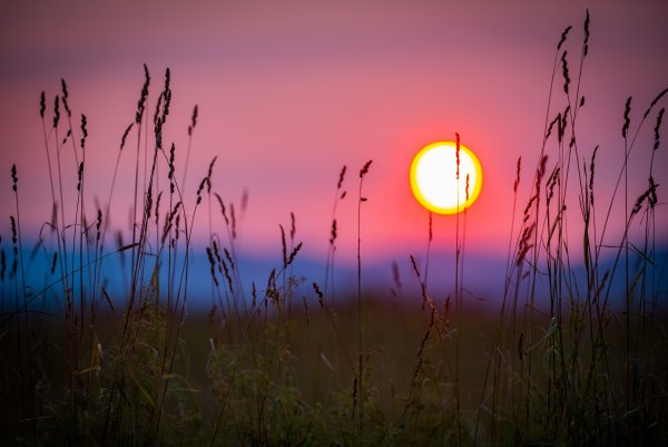 Свечение солнца