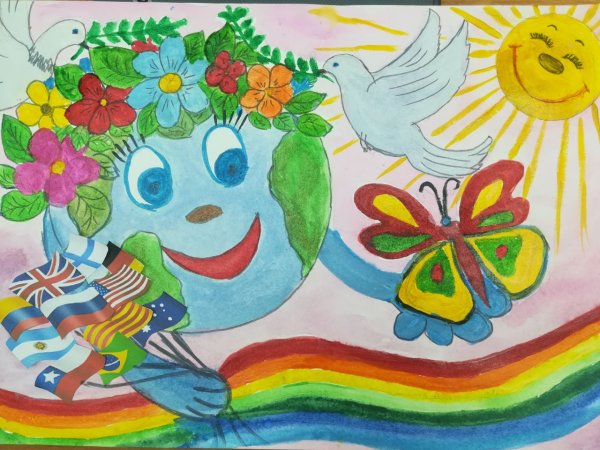 Пусть всегда будет солнце рисунок