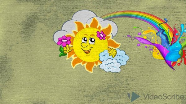 Солнечное детство рисунок