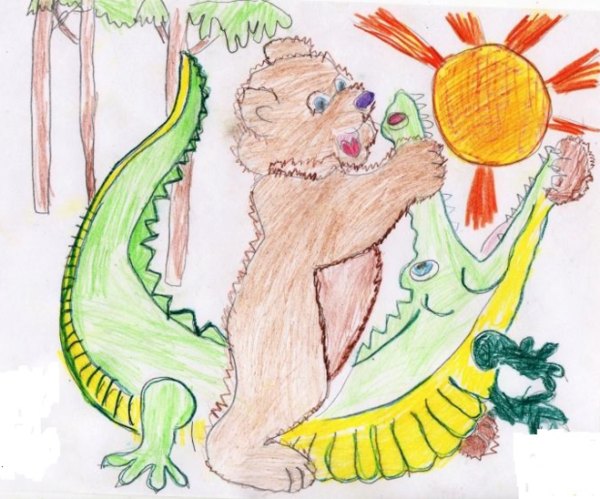 Краденое солнце Чуковский рисунки