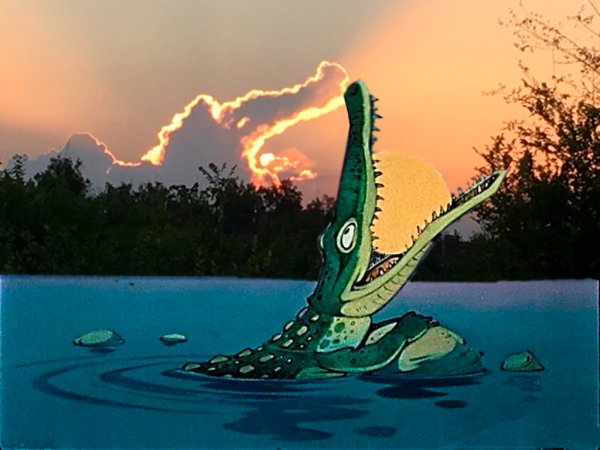 Крокодил солнце проглотил Чуковский