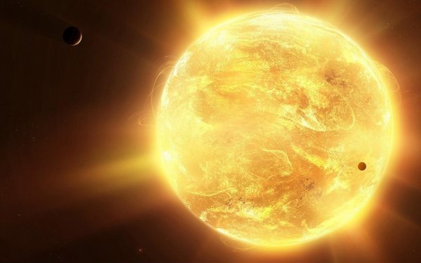 Космические объекты солнце