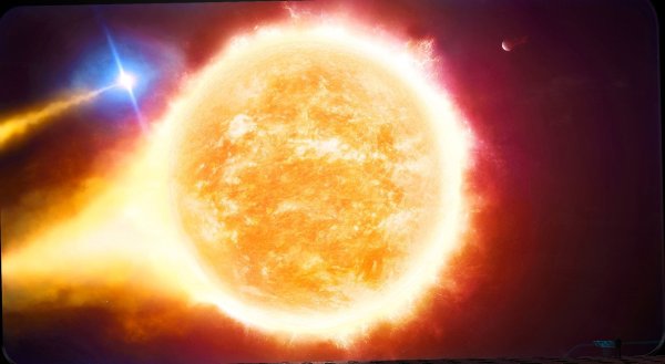 Солнце на самом деле