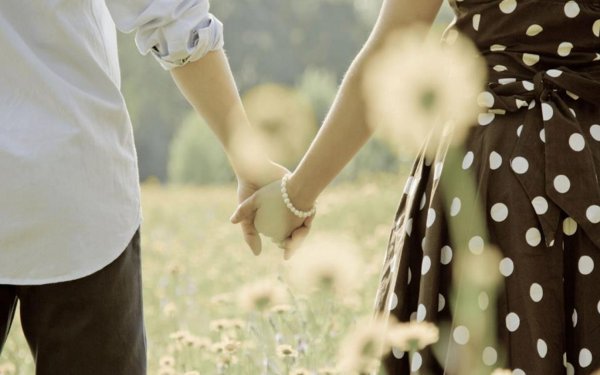 Влюбленные в поле