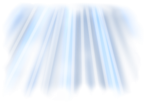 Лучи солнца на прозрачном фоне