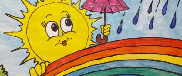 Рисунок на тему день защиты детей