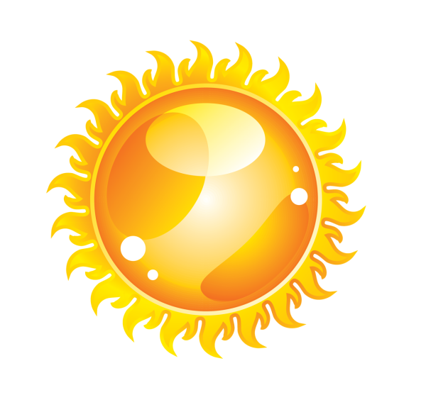 Солнышко мультяшное