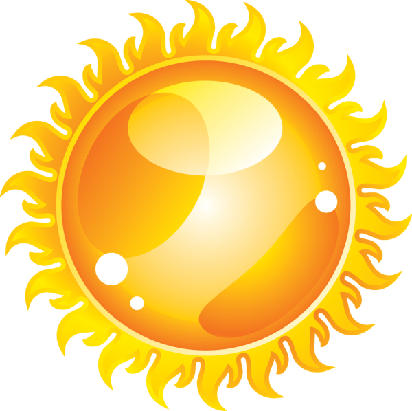 Солнце мультяшное