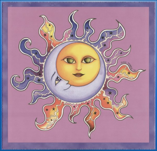 Сказочные солнце и Луна