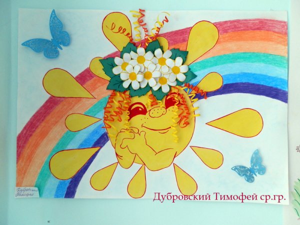 Рисунок на тему Солнечный круг